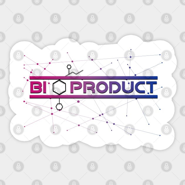 BI PRODUCT (Black) Sticker by BiLifeClothingCo